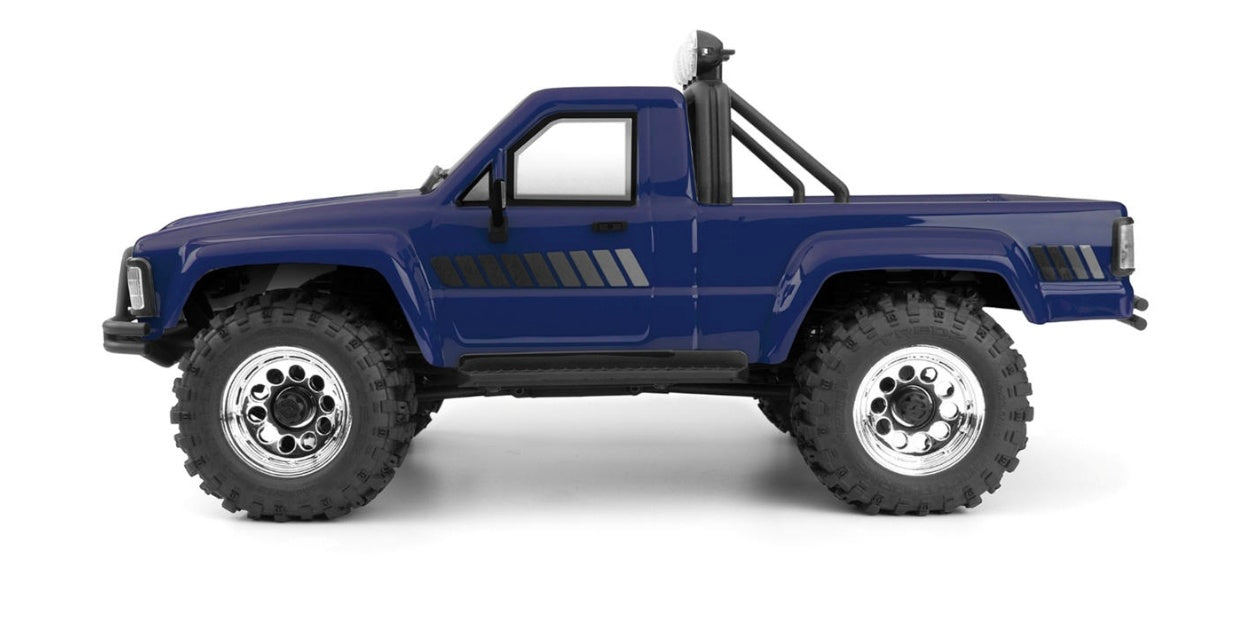 HPI Venture18 Flux 1985 Toyota Hilux SR5 1/18 RTR 4WD Brushless Rock Crawler (Blue)