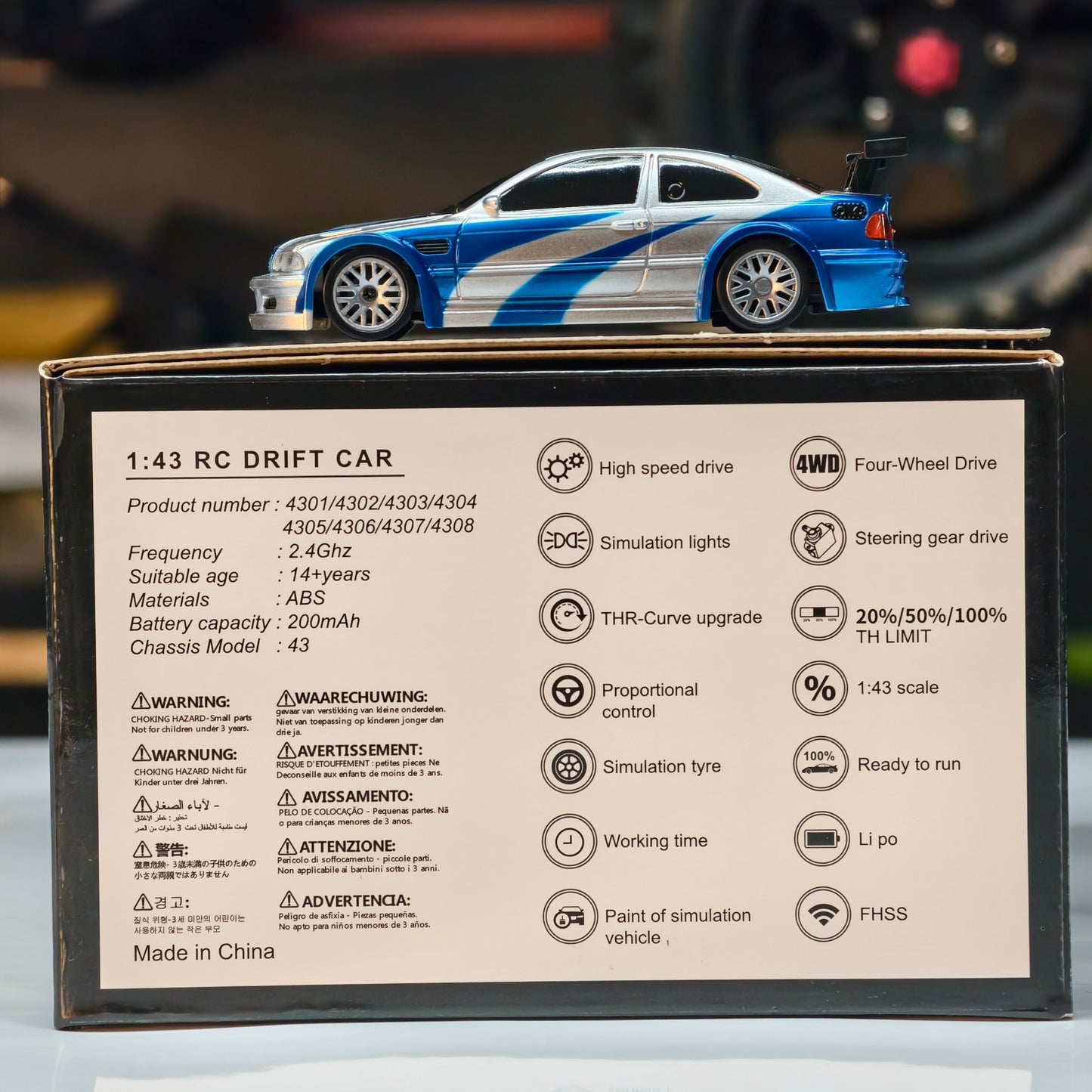 BMW M3 Drift rc car