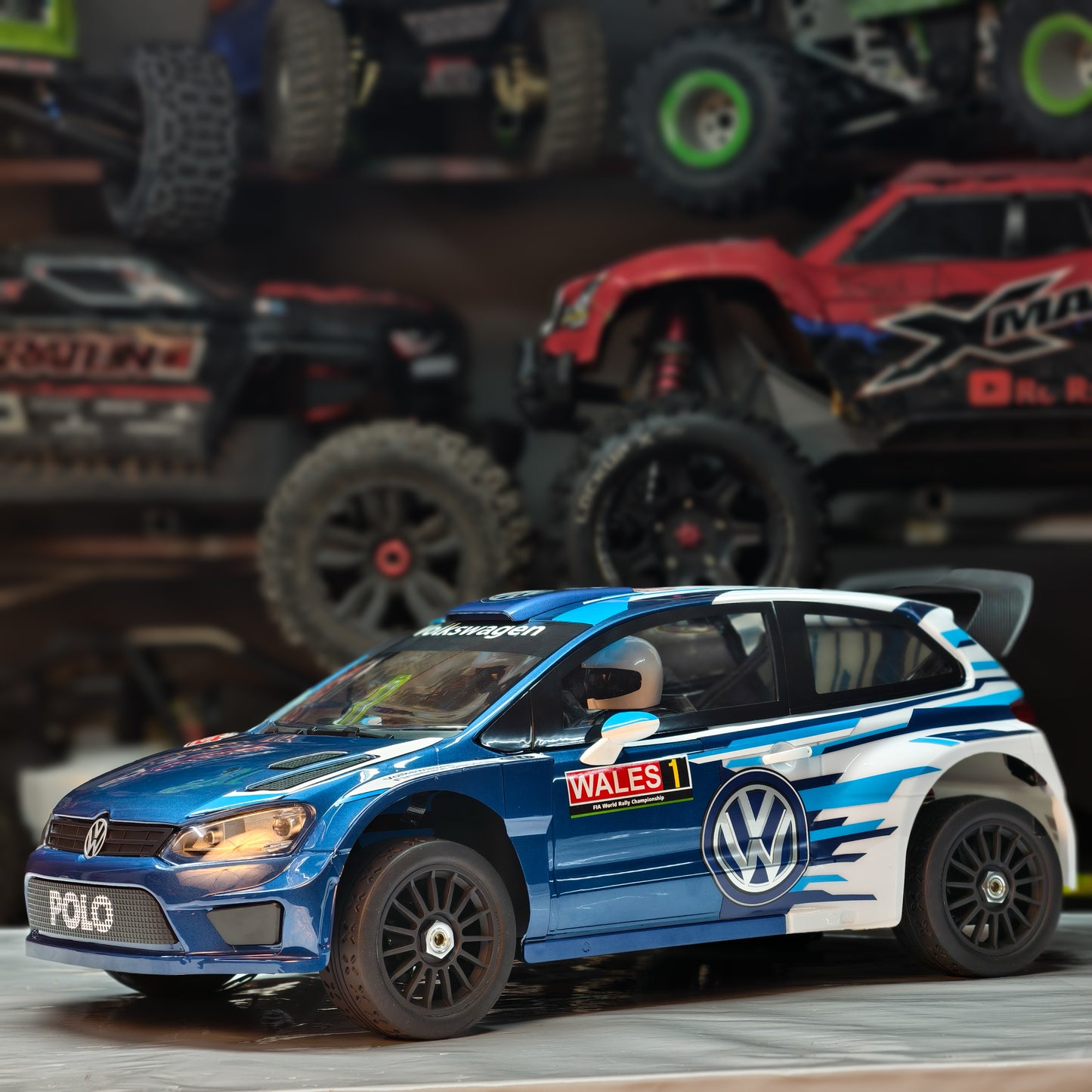 MJX Hyper Go 7304 1/7 Volkswagen Polo R WRC Brushless RC Rally Car