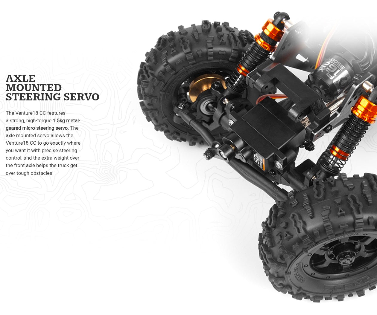 HPI Venture18 CC Flux 1/18 4WD RTR Brushless Rock Crawler (Green)