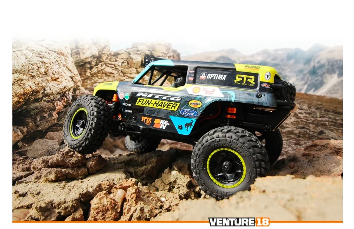 HPI Venture18 U4 Flux Brushless Ford Bronco 4400 1/18 RTR 4WD
