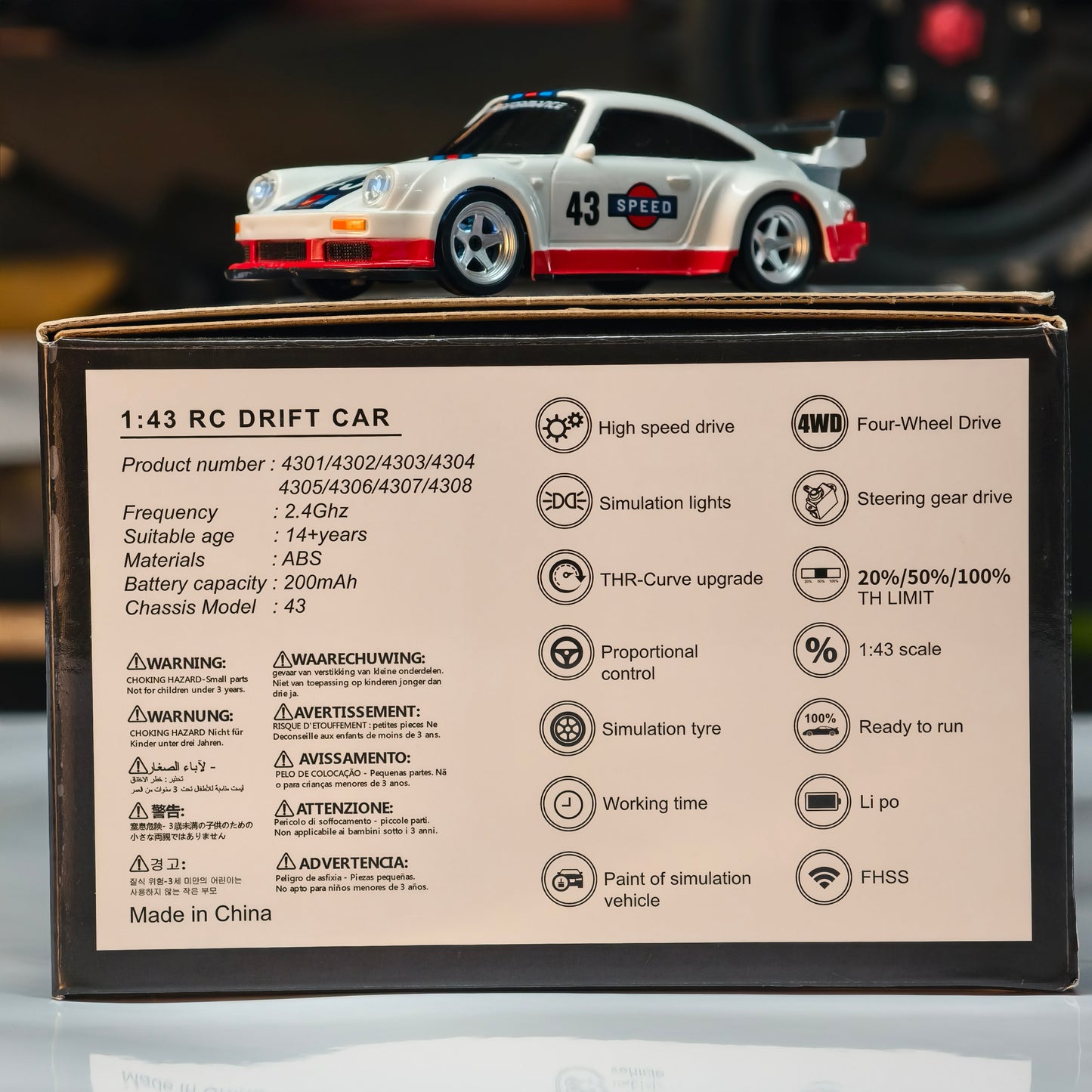 Porsche Mini Drift car