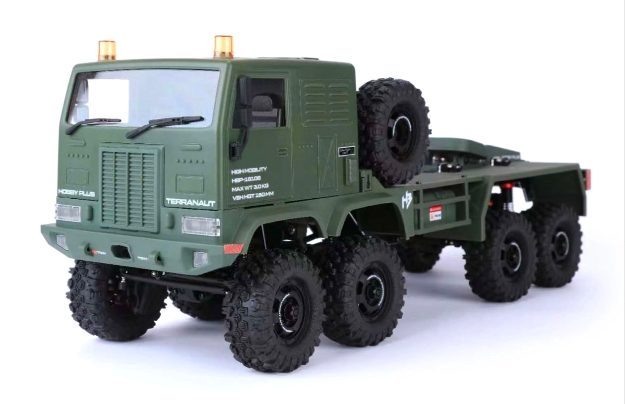 Hobby Plus CR18P Terranaut 8×8 RC Crawler RTR – 1/18 Scale Off-Road Truck