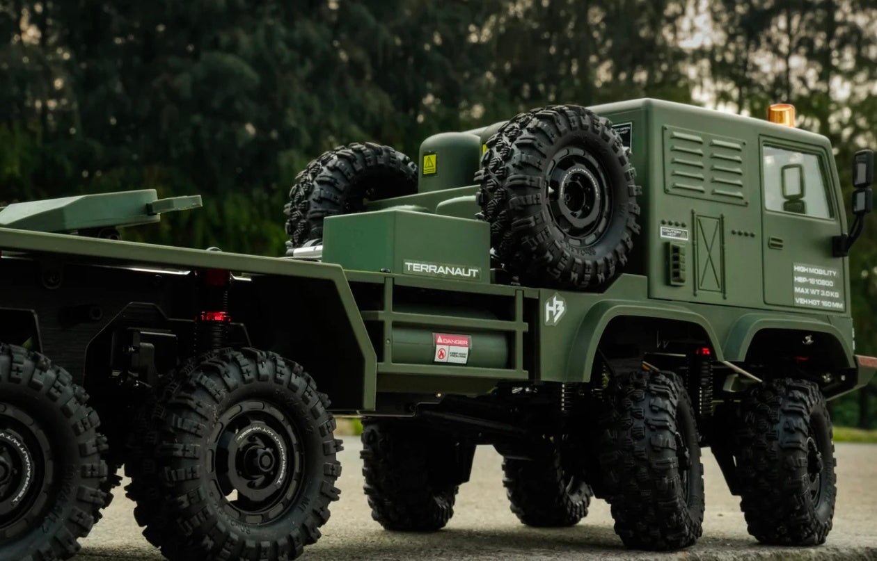 Hobby Plus CR18P Terranaut 8×8 RC Crawler RTR – 1/18 Scale Off-Road Truck