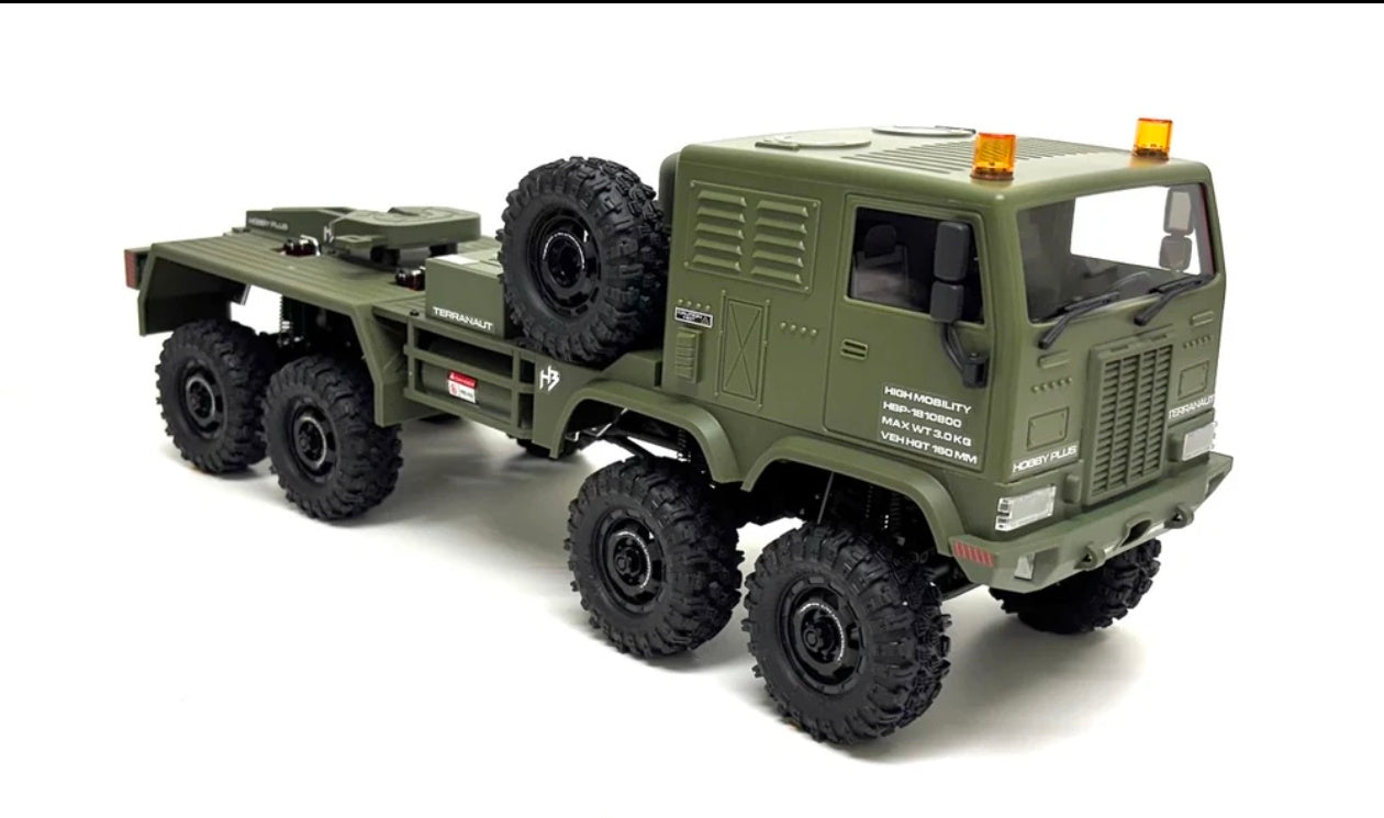 Hobby Plus CR18P Terranaut 8×8 RC Crawler RTR – 1/18 Scale Off-Road Truck