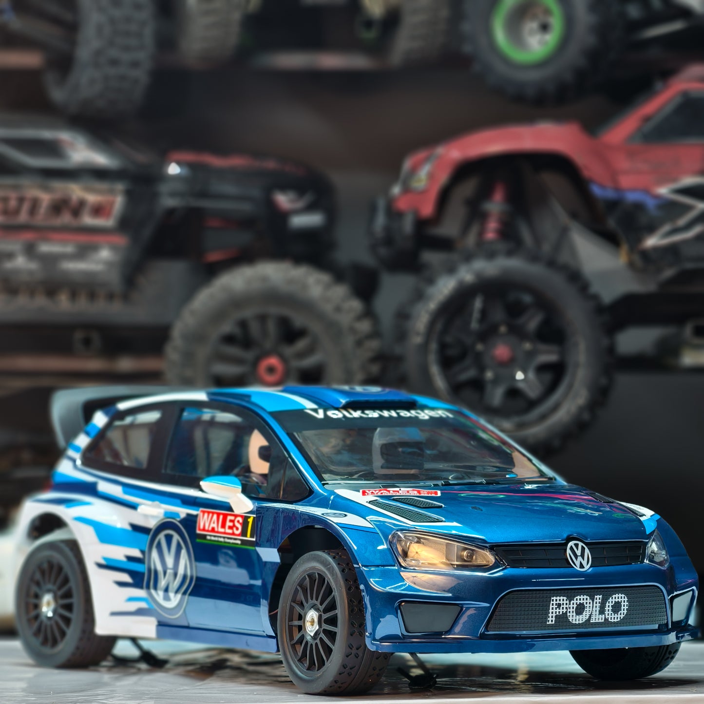 MJX Hyper Go 7304 1/7 Volkswagen Polo R WRC Brushless RC Rally Car
