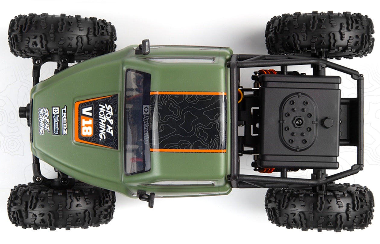 HPI Venture18 CC Flux 1/18 4WD RTR Brushless Rock Crawler (Green)