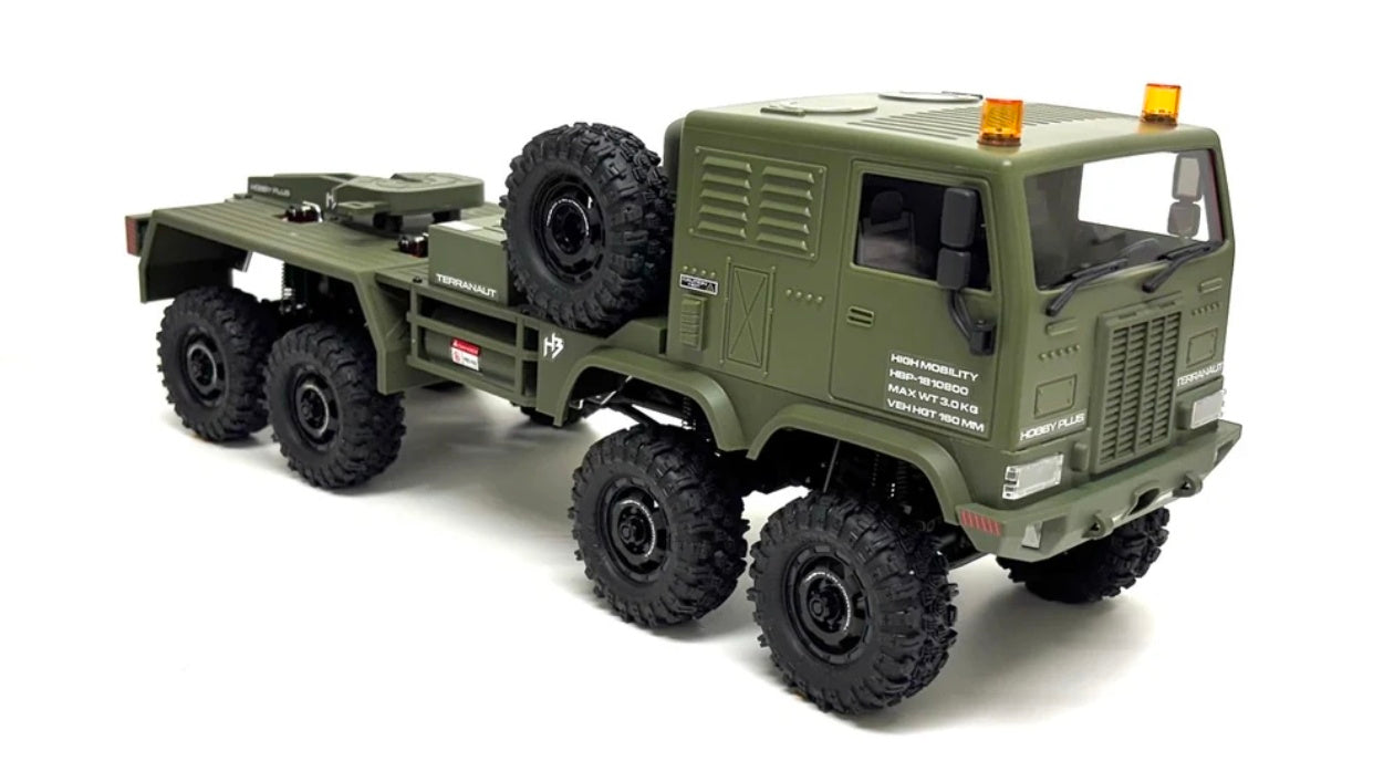 Hobby Plus CR18P Terranaut 8×8 RC Crawler RTR – 1/18 Scale Off-Road Truck
