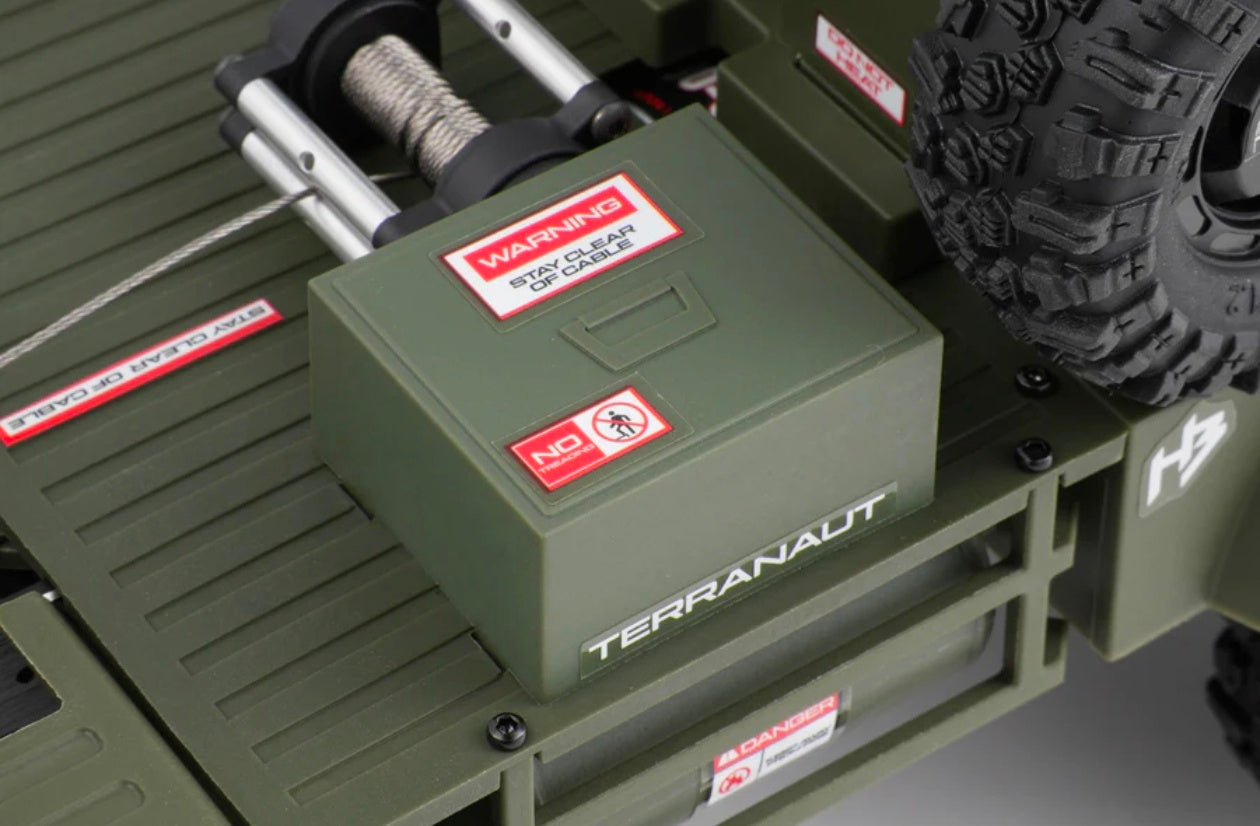 Hobby Plus CR18P Terranaut 8×8 RC Crawler RTR – 1/18 Scale Off-Road Truck