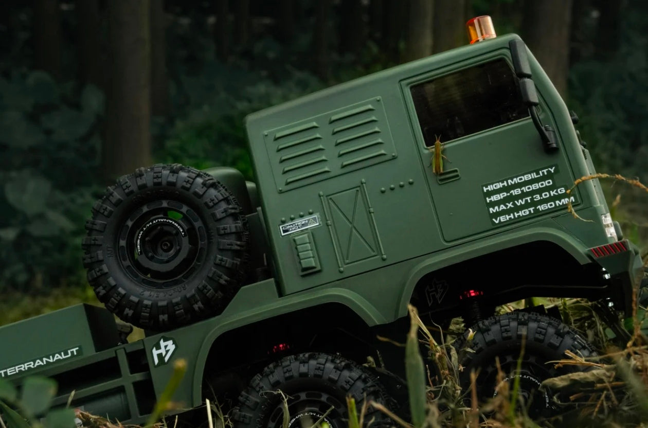 Hobby Plus CR18P Terranaut 8×8 RC Crawler RTR – 1/18 Scale Off-Road Truck