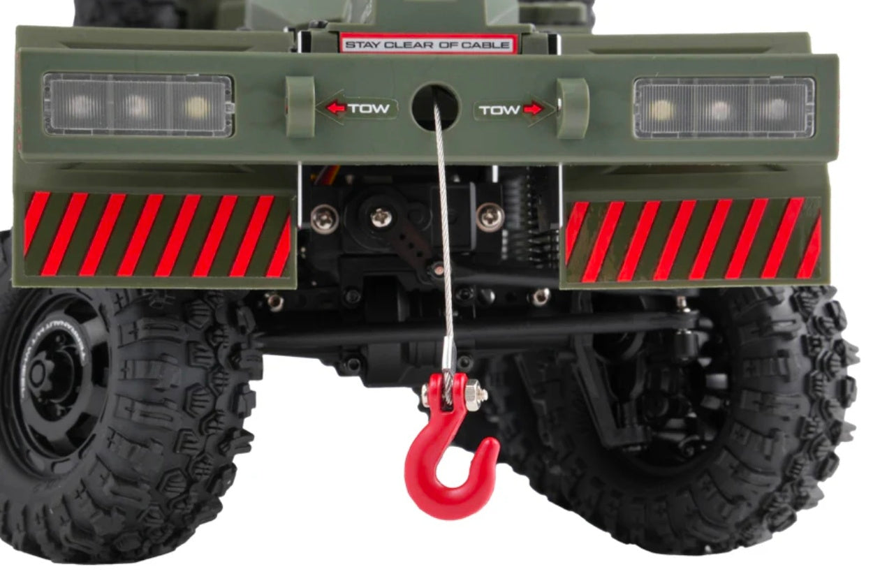 Hobby Plus CR18P Terranaut 8×8 RC Crawler RTR – 1/18 Scale Off-Road Truck