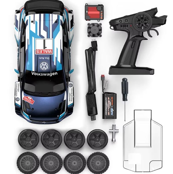 MJX Hyper Go 14304 Volkswagen Polo R WRC 1:14 Brushless RC Car (67 KM/H)