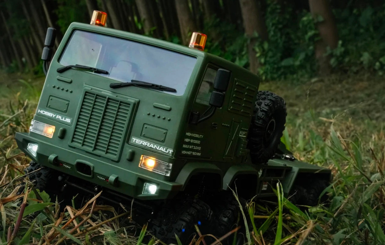 Hobby Plus CR18P Terranaut 8×8 RC Crawler RTR – 1/18 Scale Off-Road Truck